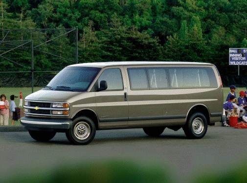 2000 chevrolet express cheap passenger van